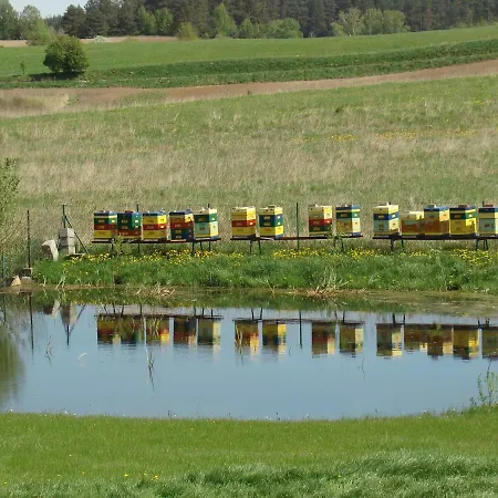 別荘 Zagroda Warminska Pszczola