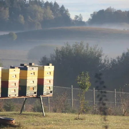 別荘 Zagroda Warminska Pszczola